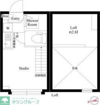 ハーモニーテラス高井戸西の物件間取画像